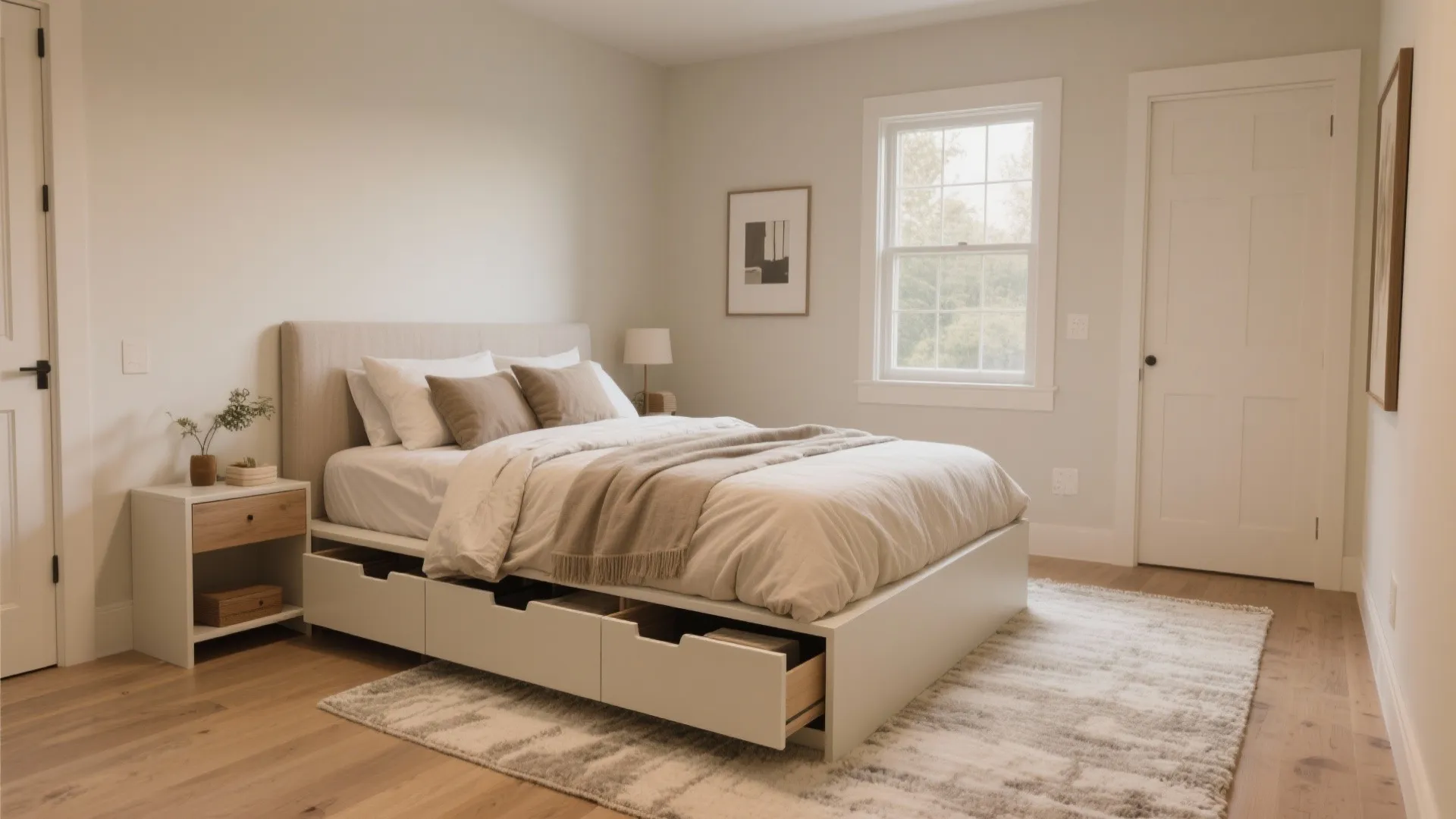 1. Choose a Bed with Storage