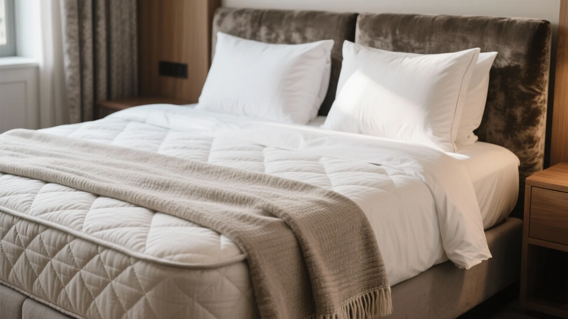 Plush Bedding and Tactile Layers