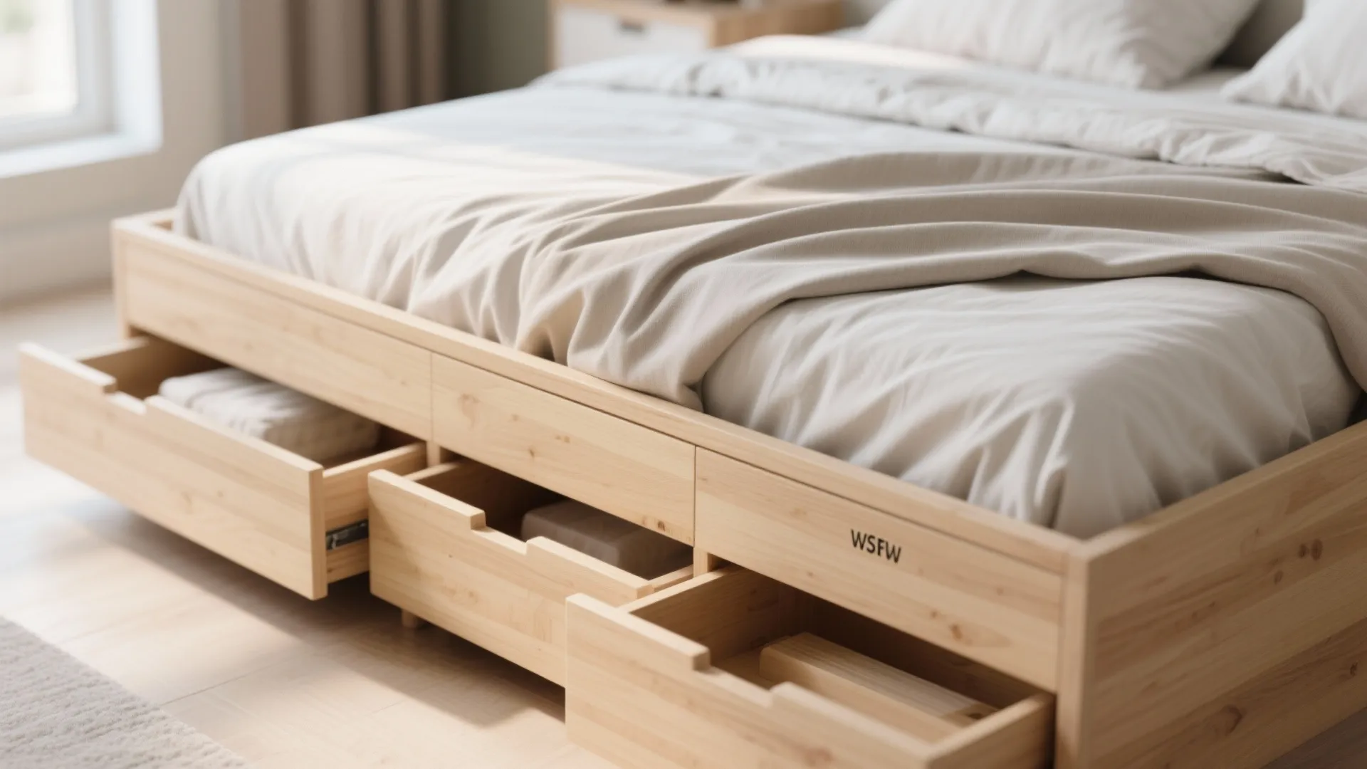 4. Multi-Functional Bed Frame