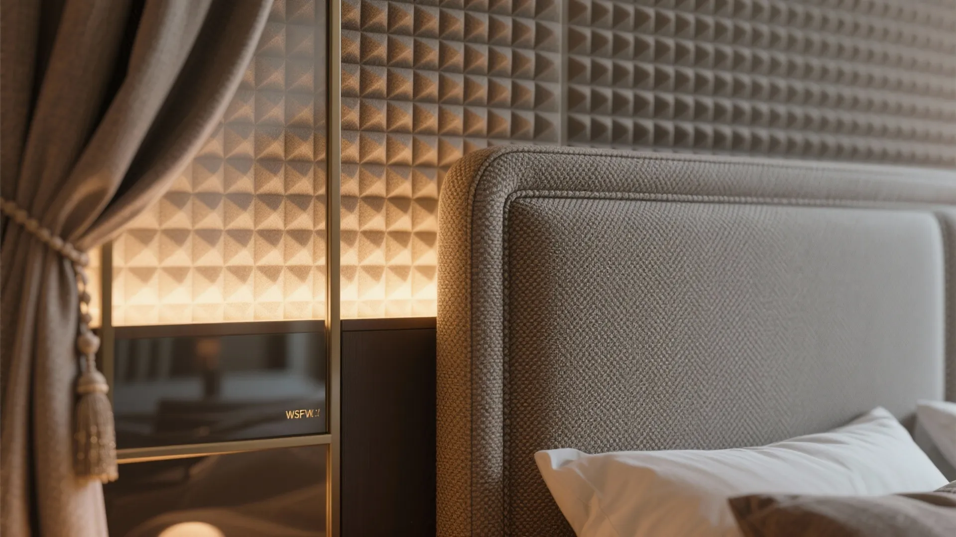 2) Hotel-Style Primary Suite with Acoustic Layers