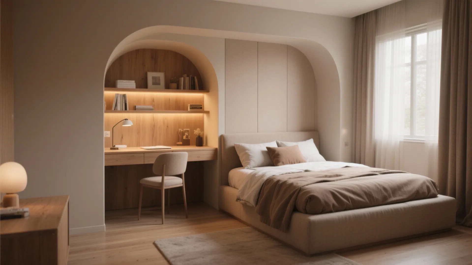 8. Bedroom Niches or Alcoves