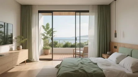 5 Bedroom with Balcony Interior Design Ideas