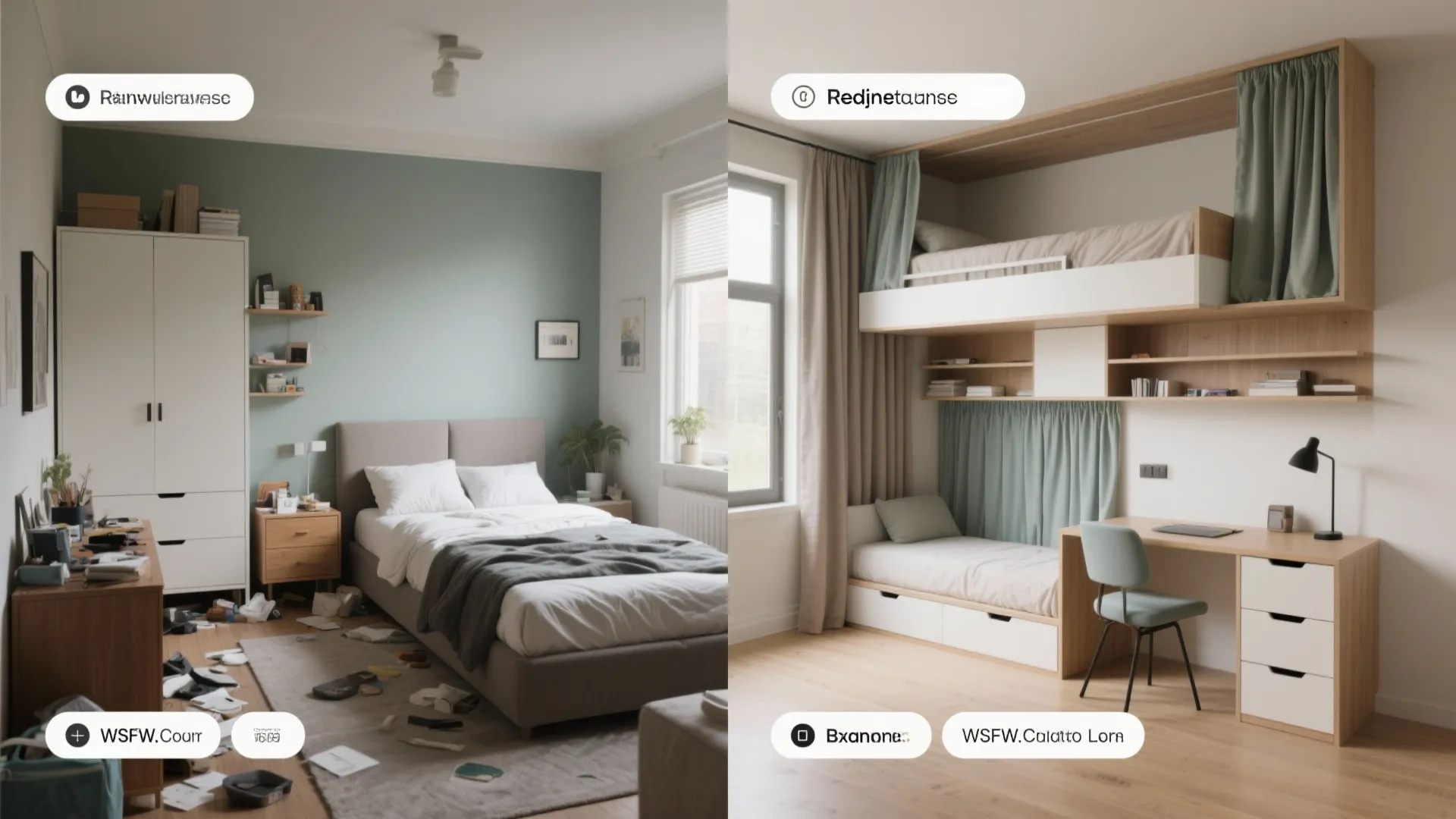 Bedroom-as-Studio: Flexible Furniture That Works