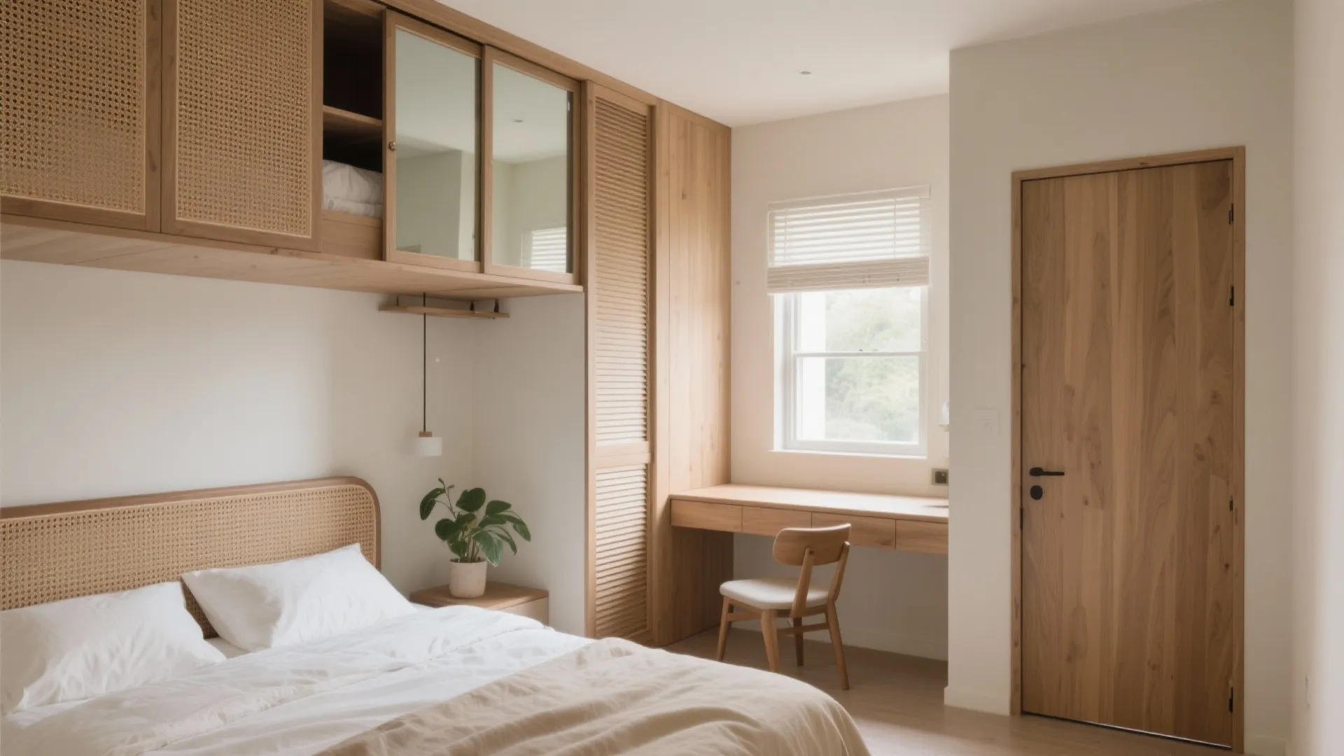 4) Bedroom built-ins that breathe (and look beautiful)