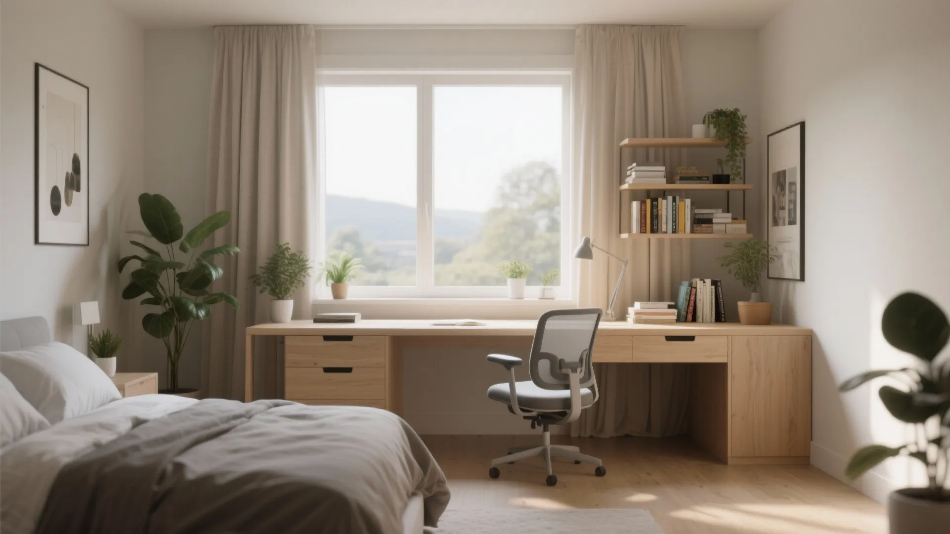 5. Desk by the Window