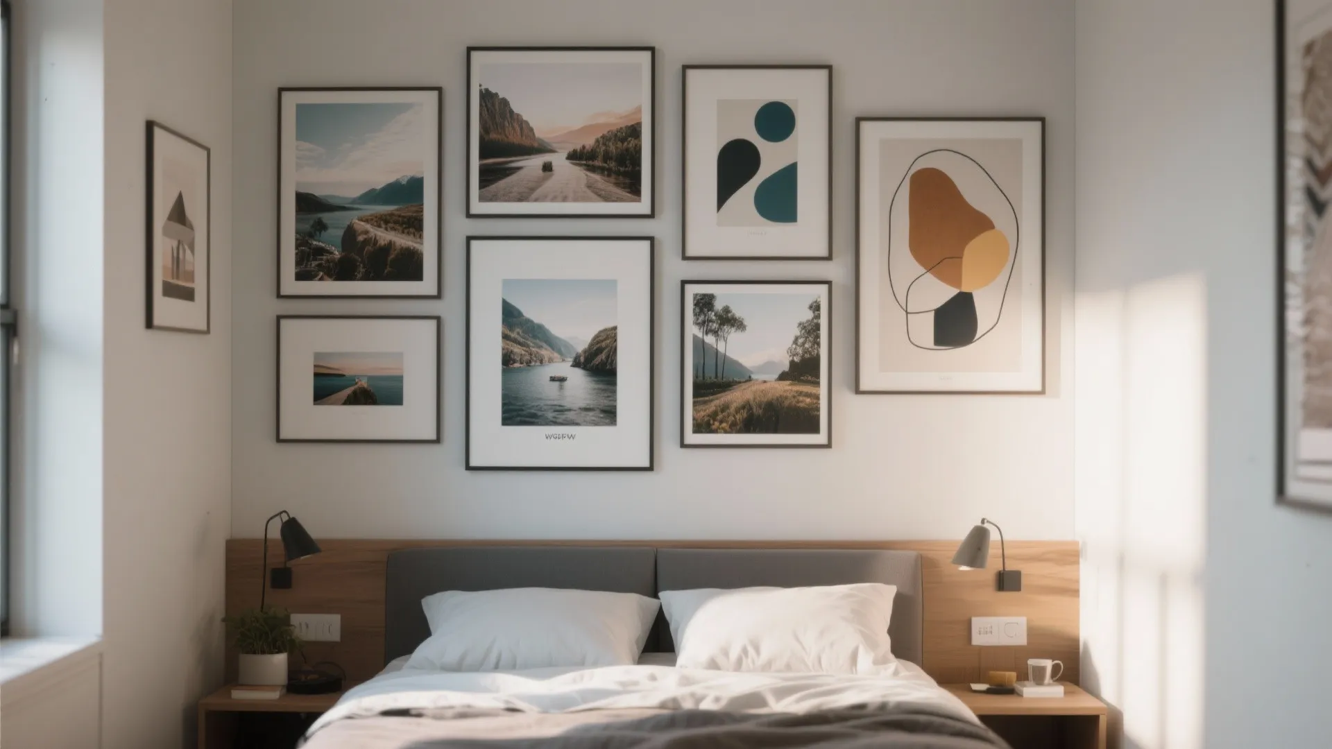 4. Wall Art with Personality