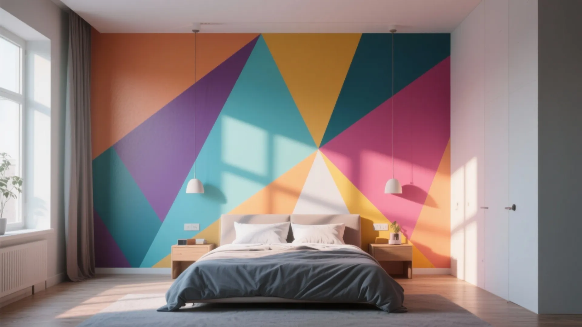 Geometric Paint Patterns
