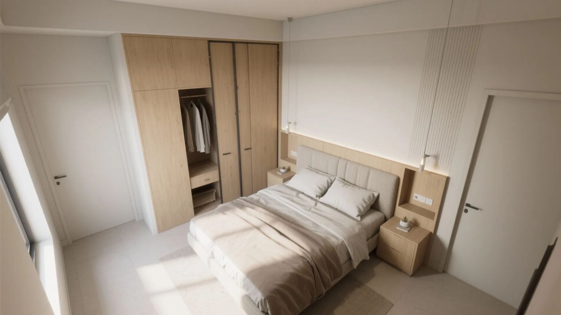 Bonus: bedroom layout that breathes