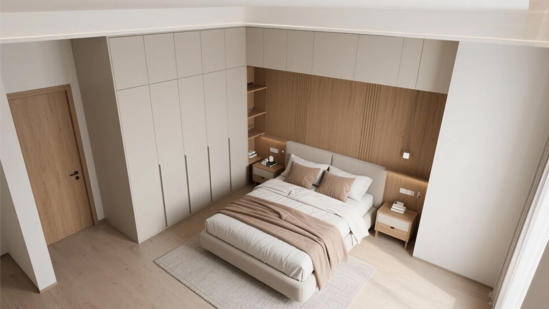 Bedroom storage that doubles as decor