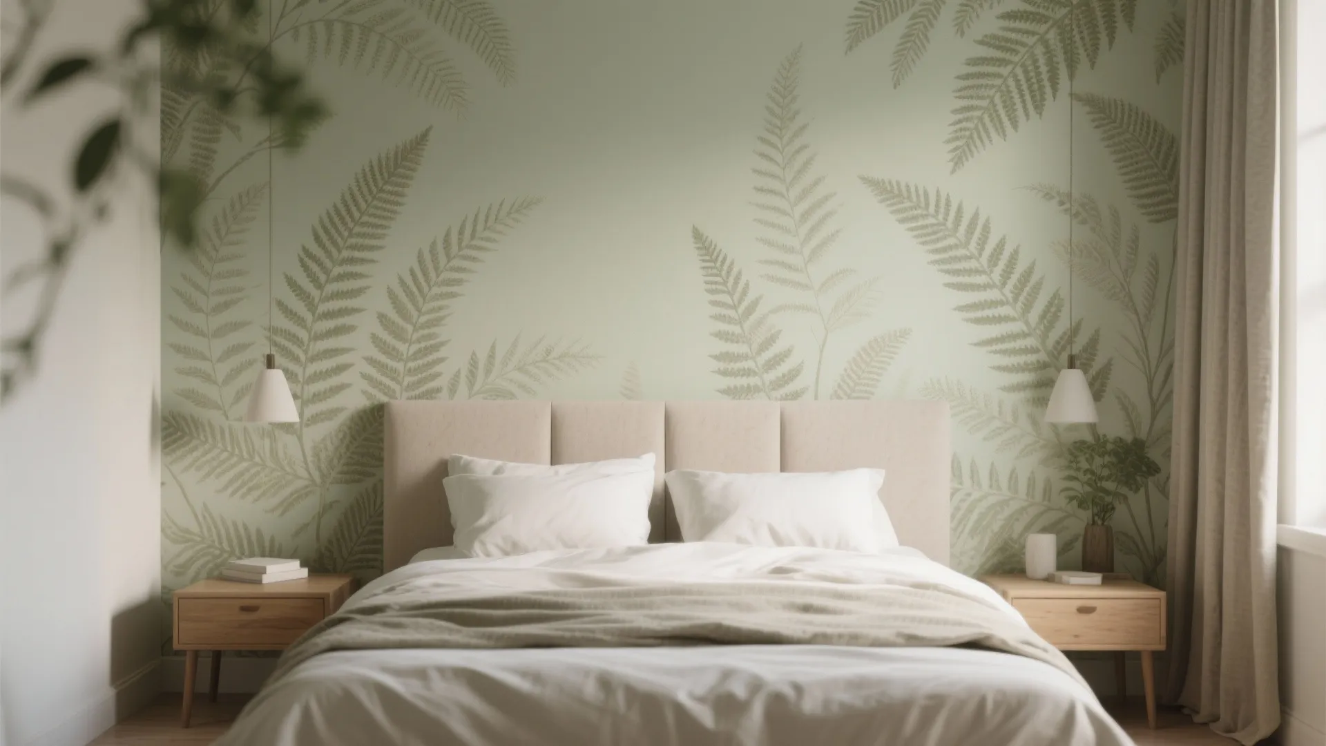 Nature-Inspired Leaf and Fern Motifs
