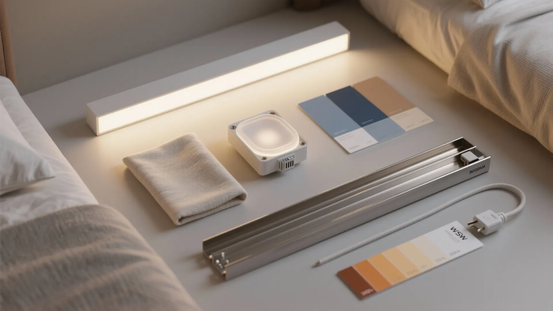 2) Indirect LED Wash for Cozy Bedrooms