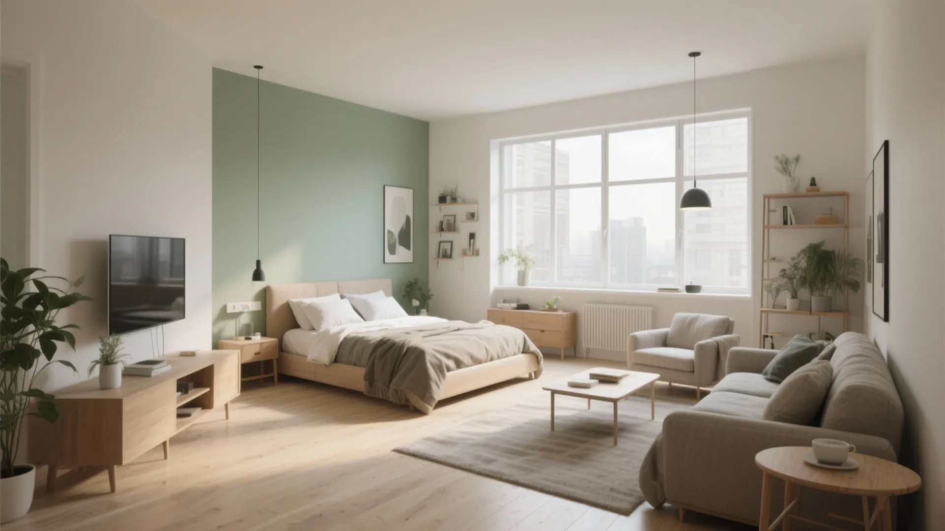 10 Bedroom Living Room Combo Ideas: Maximize Small Spaces with 10 Inspiring Bedroom-Living Room Combo Designs