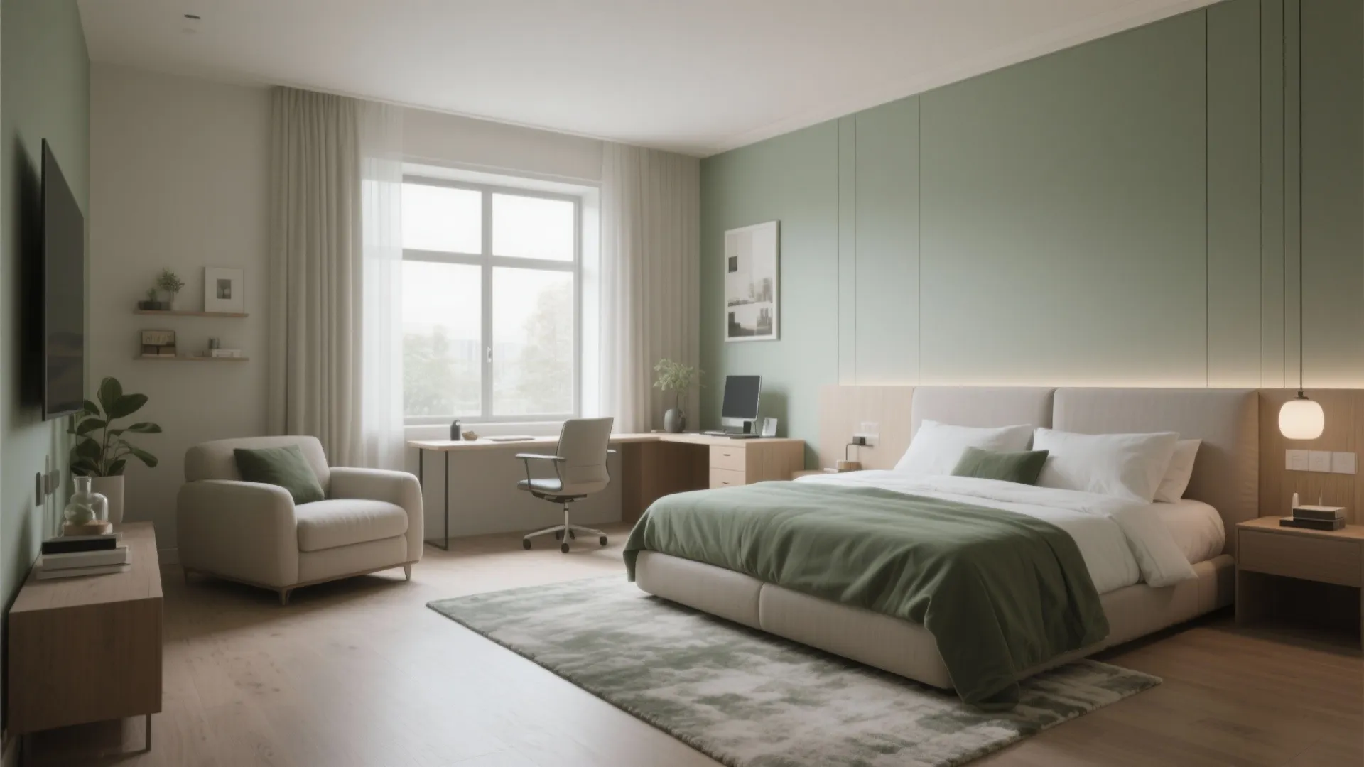 4. Add a Lounge or Small Office Area