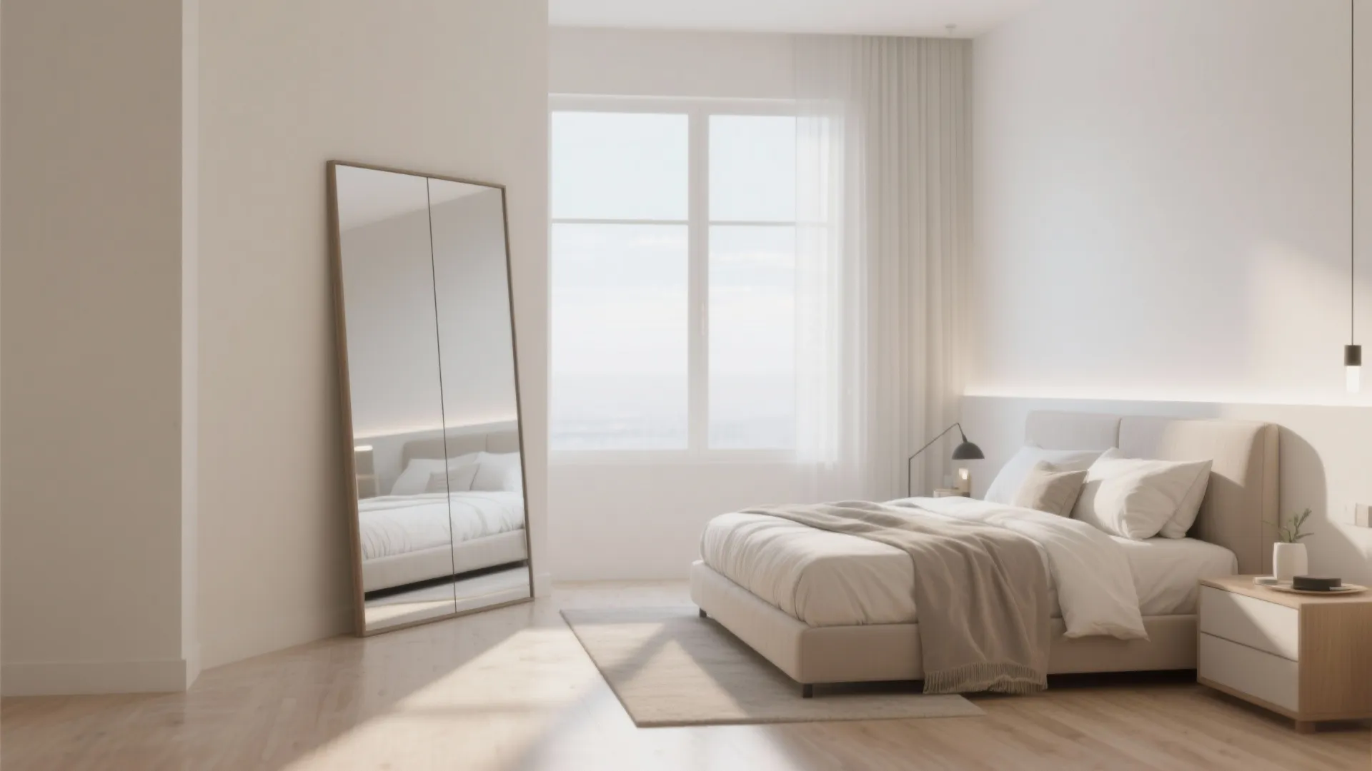 7. Use Mirrors to Open Up the Room