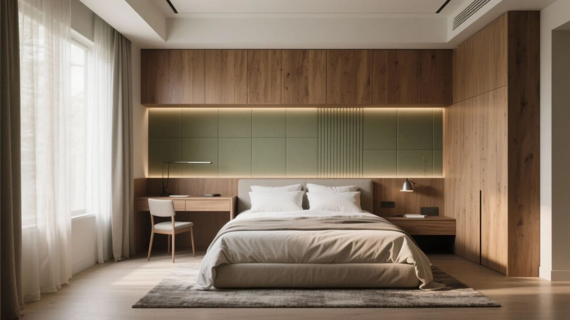 Master Bedroom Office Ideas: 5 Creative Solutions: Small master bedroom? I’ll show 5 practical office ideas that keep sleep and work happy together