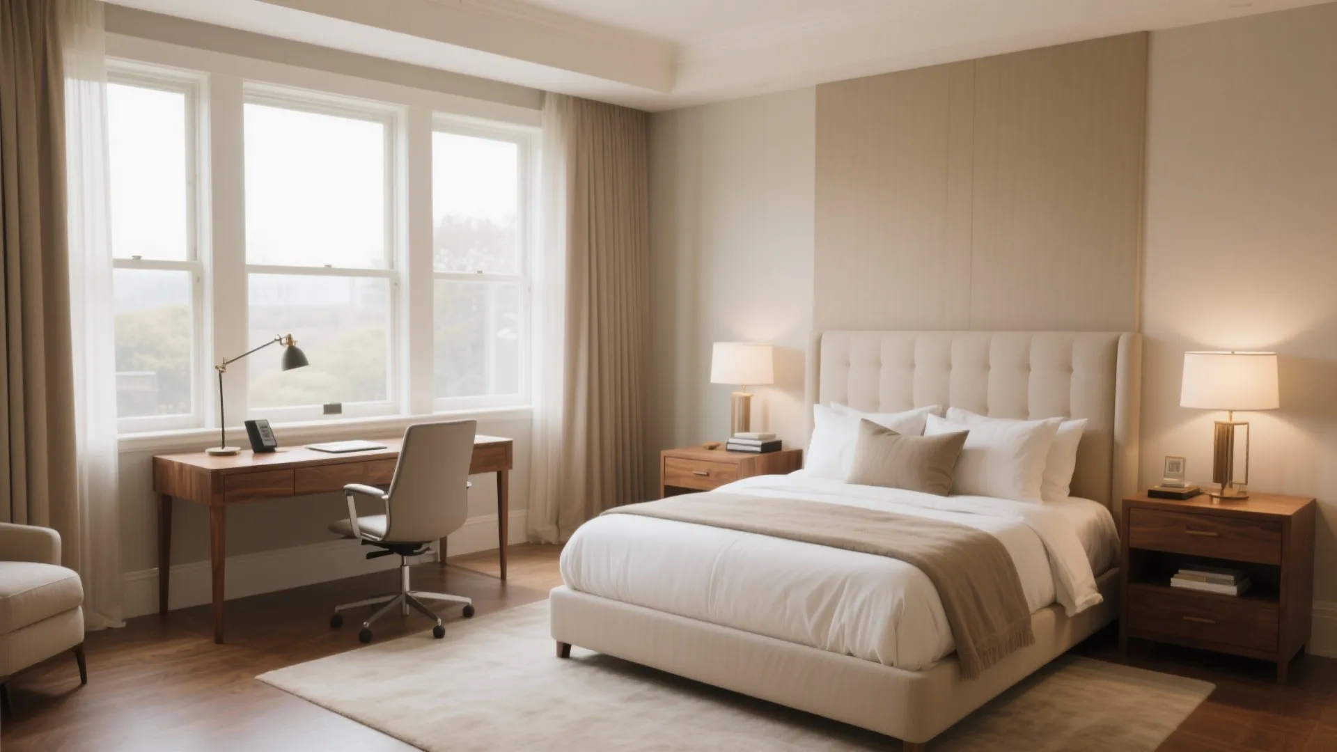 Idea 4: Bedroom + Office Hybrid