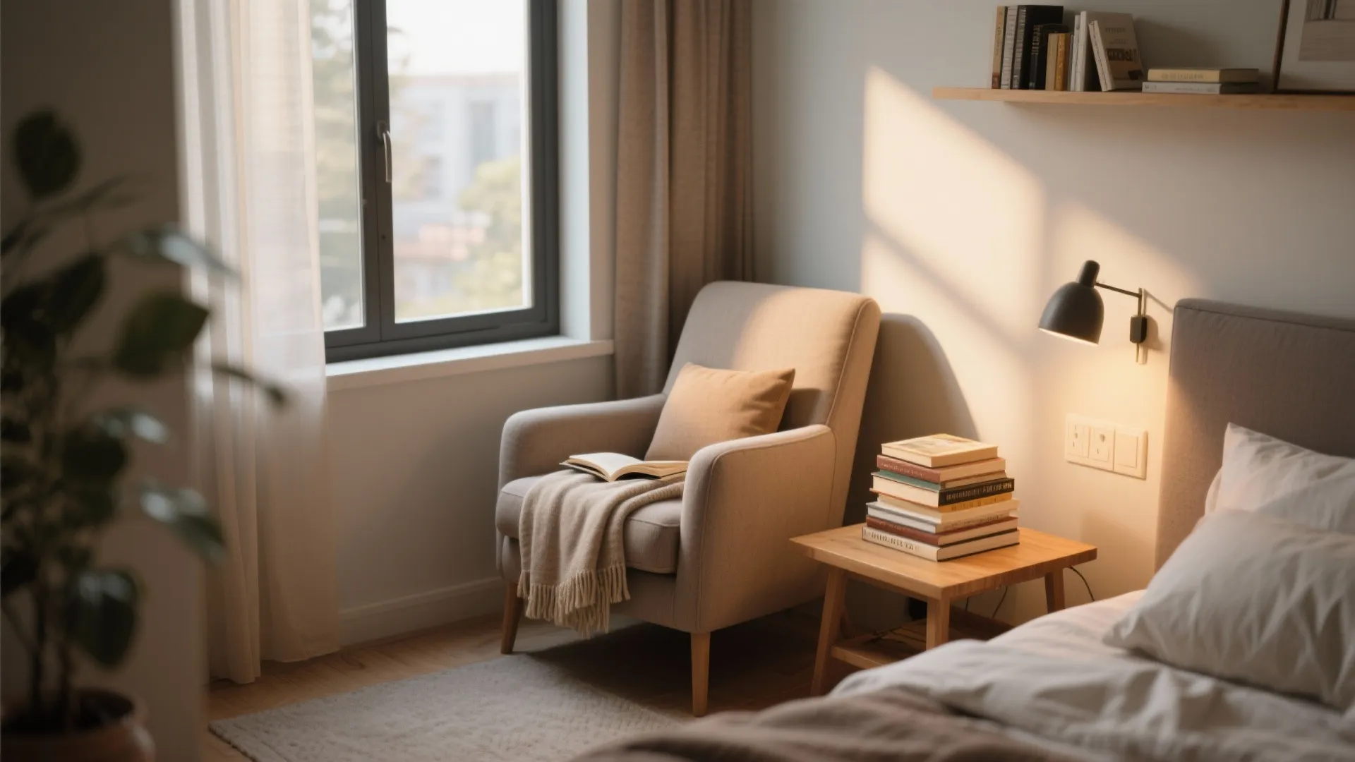 5. Create a Defined Reading Nook