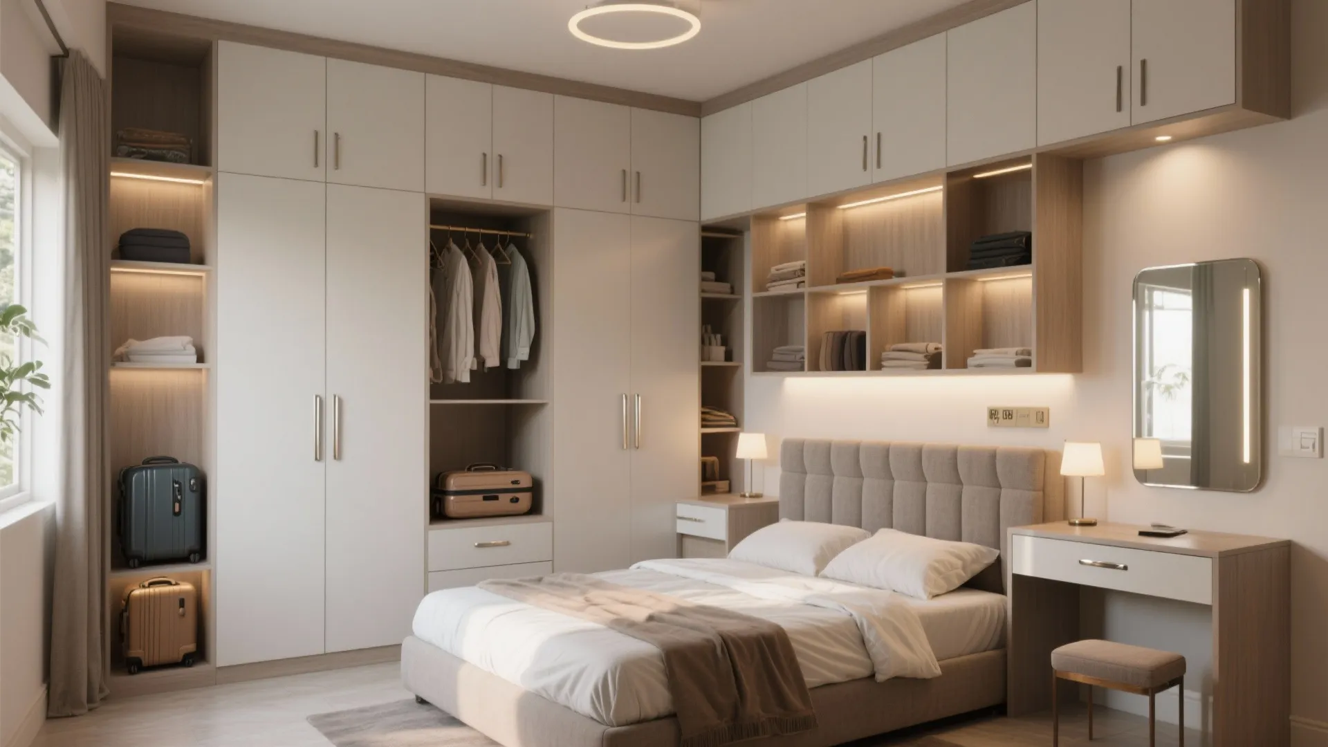 Flexible Smart Storage in Bedrooms