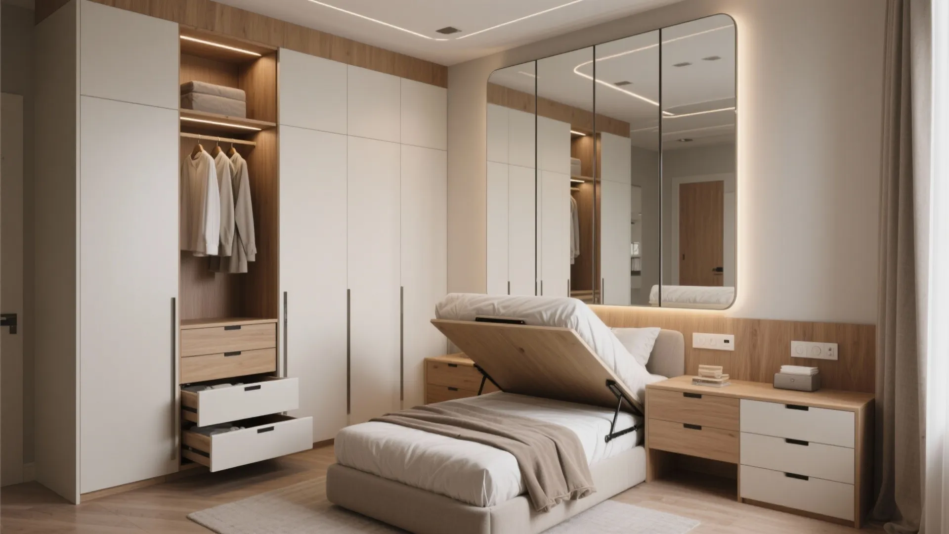 Smart Storage in Bedrooms