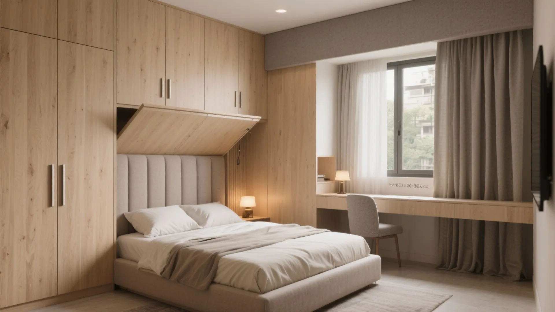 4) Storage-first bedrooms with a calm, layered palette