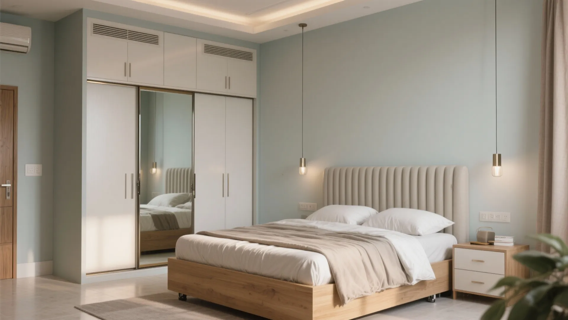 4) Bedroom smarts: sliding wardrobes and hydraulic storage beds