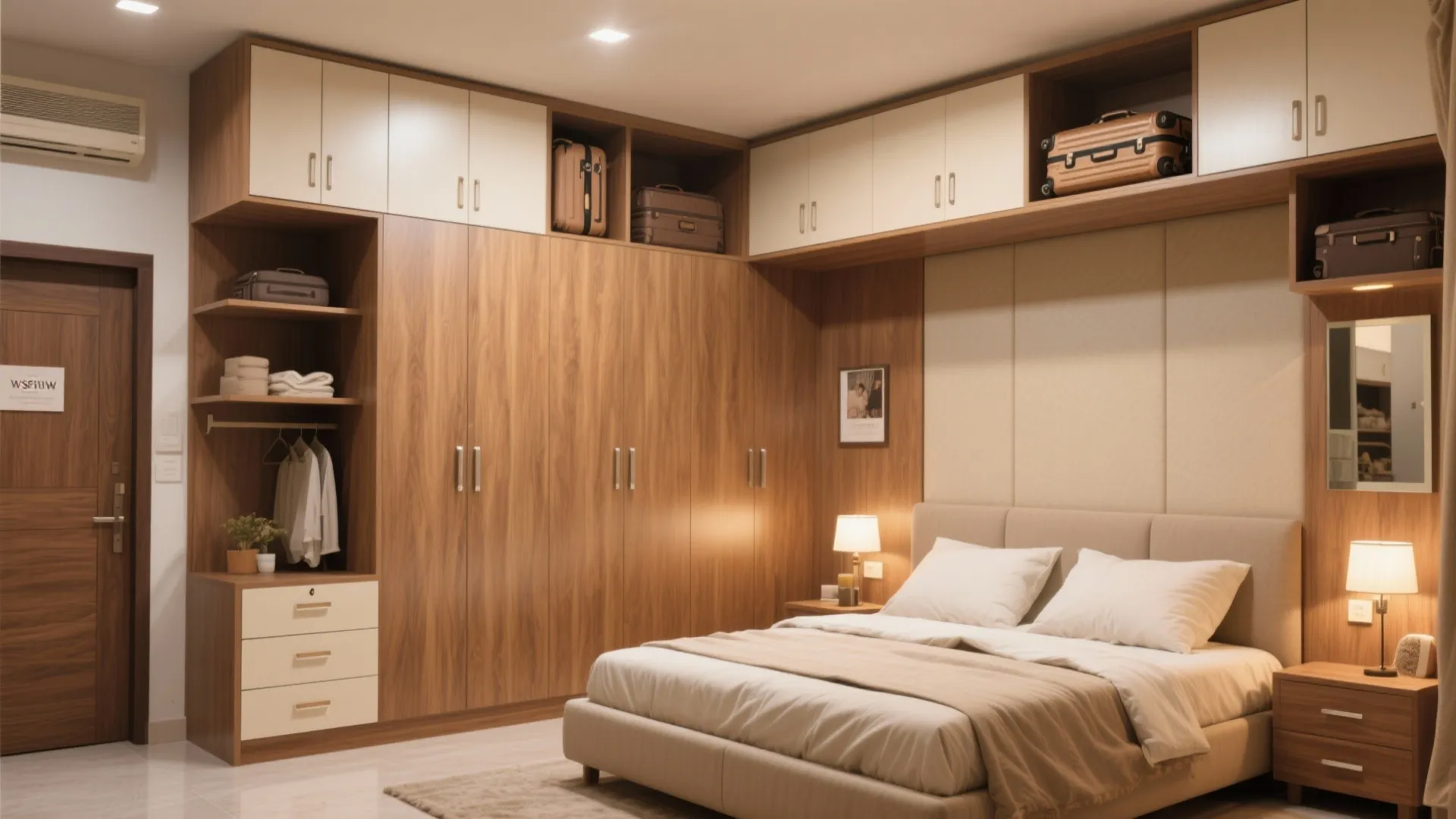 4) Storage Walls in Bedrooms: Practicality That Buyers Actually Pay For