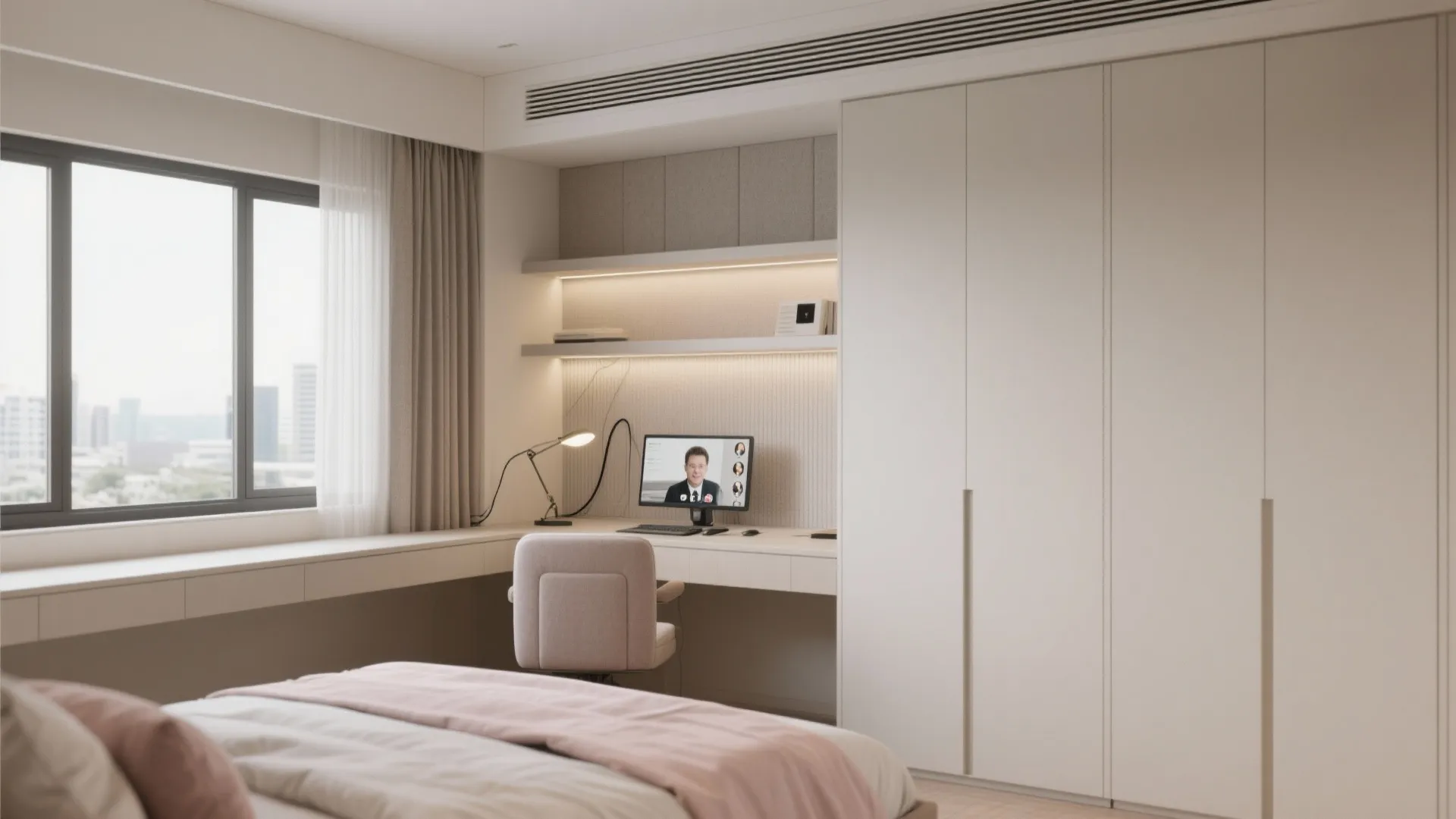 Flexible Bedroom and Study Nooks