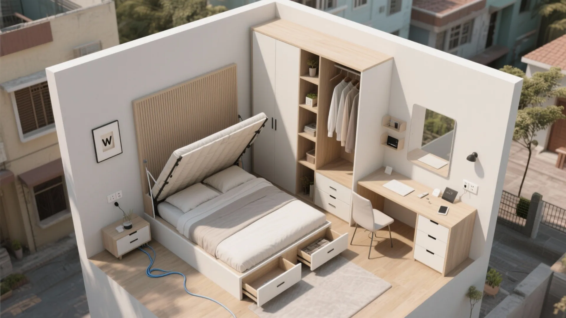 Flexible Bedroom Planning for a 3-Gen Household