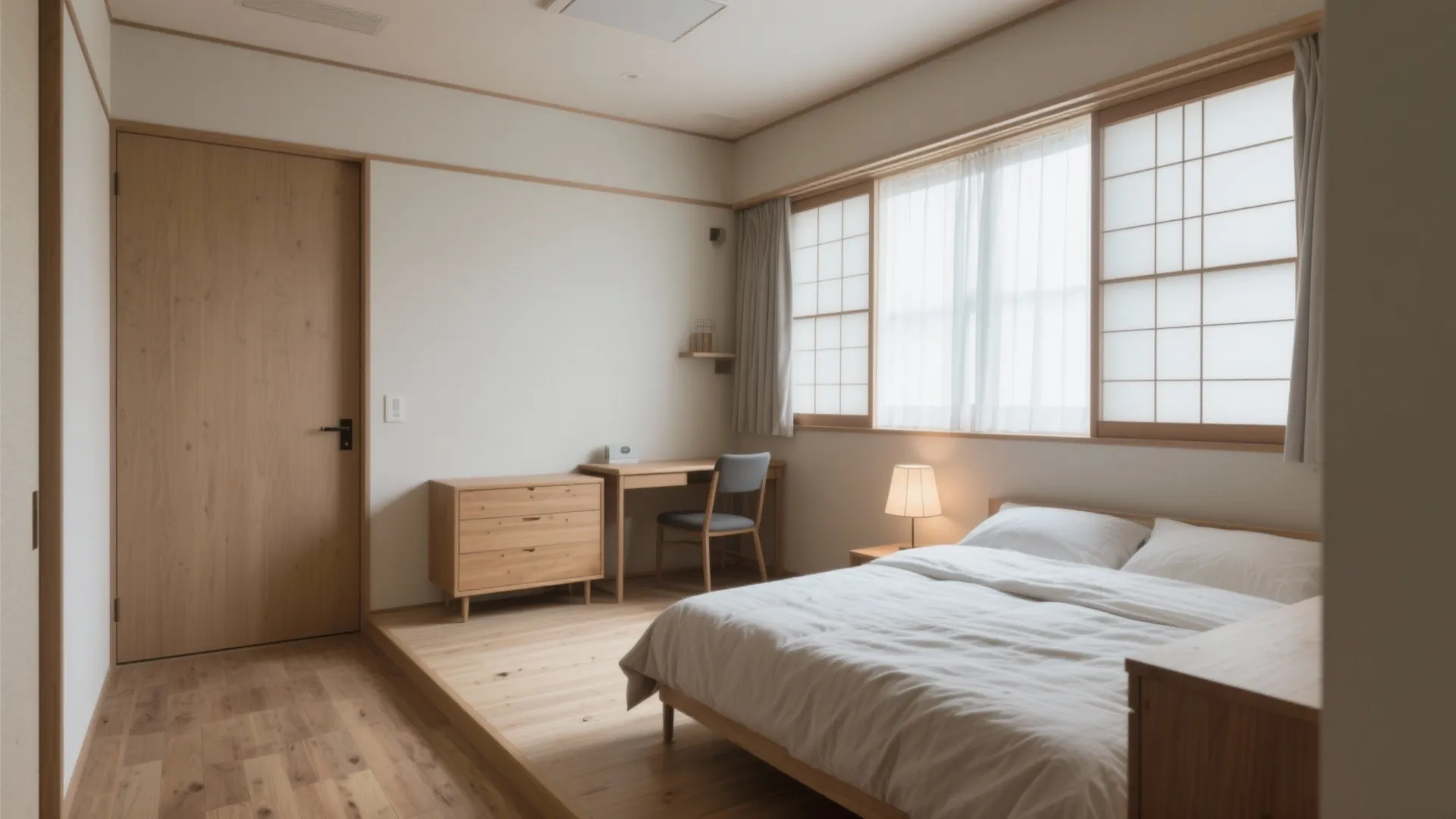 Tips 3: ベッド周りは「動線の三角形」を崩さない（動線計画）