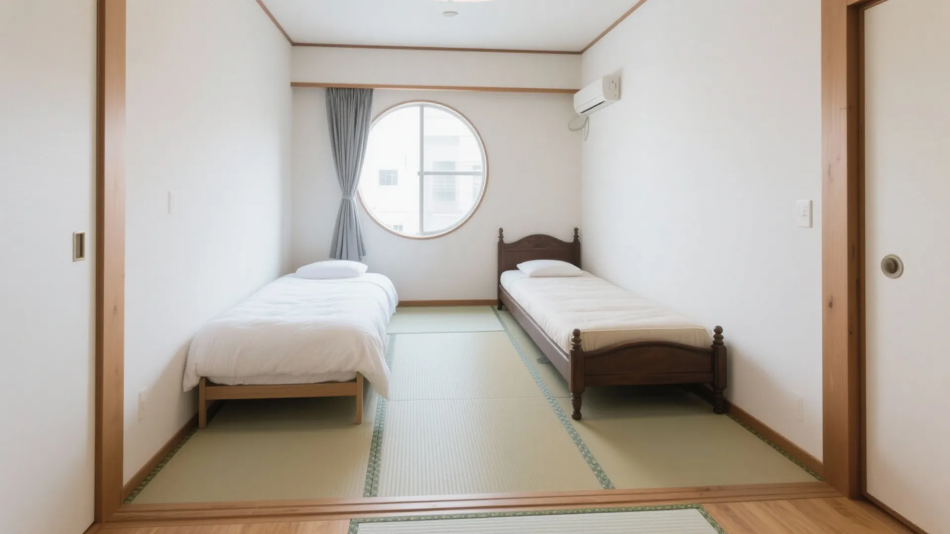 Tips 3: ベッドは“壁沿い一列”で—動線規画を守るとケンカが減る