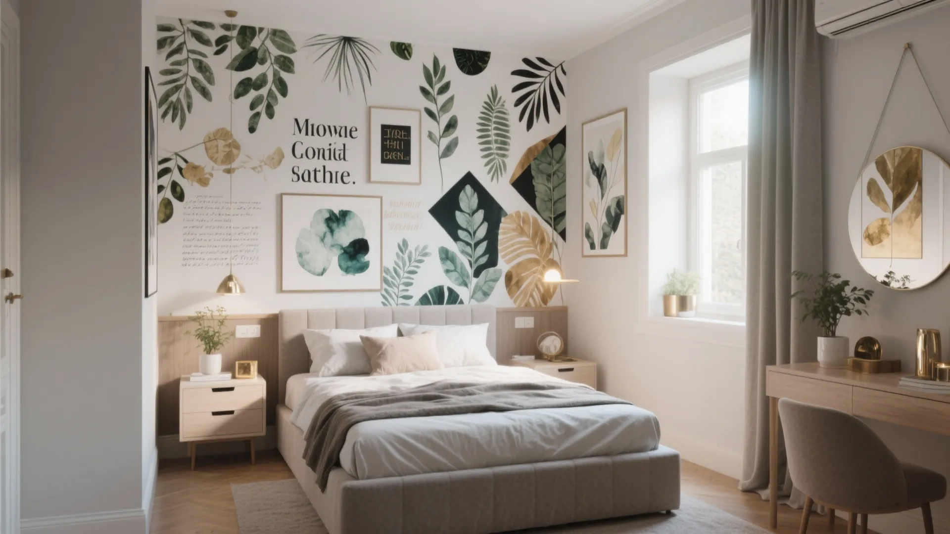 5 Inspiring Bedroom Wall Printing Designs: Creative Ideas to Transform Small Bedrooms with Wall Printing