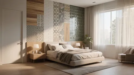5 Creative Bedroom Wall Tile Ideas