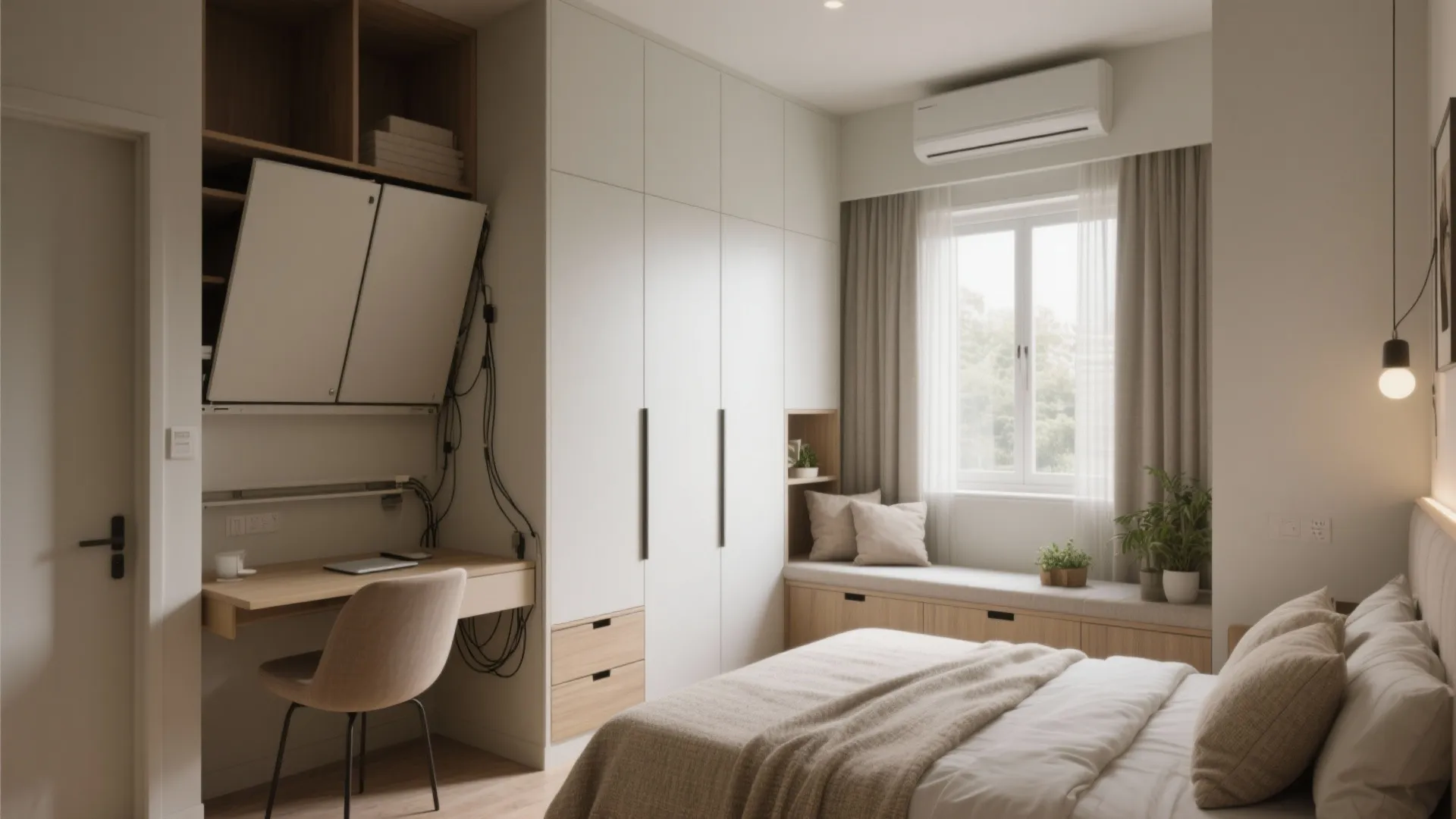 Bedrooms That Work 24/7: Wardrobes, Work Nooks, Calm Palettes