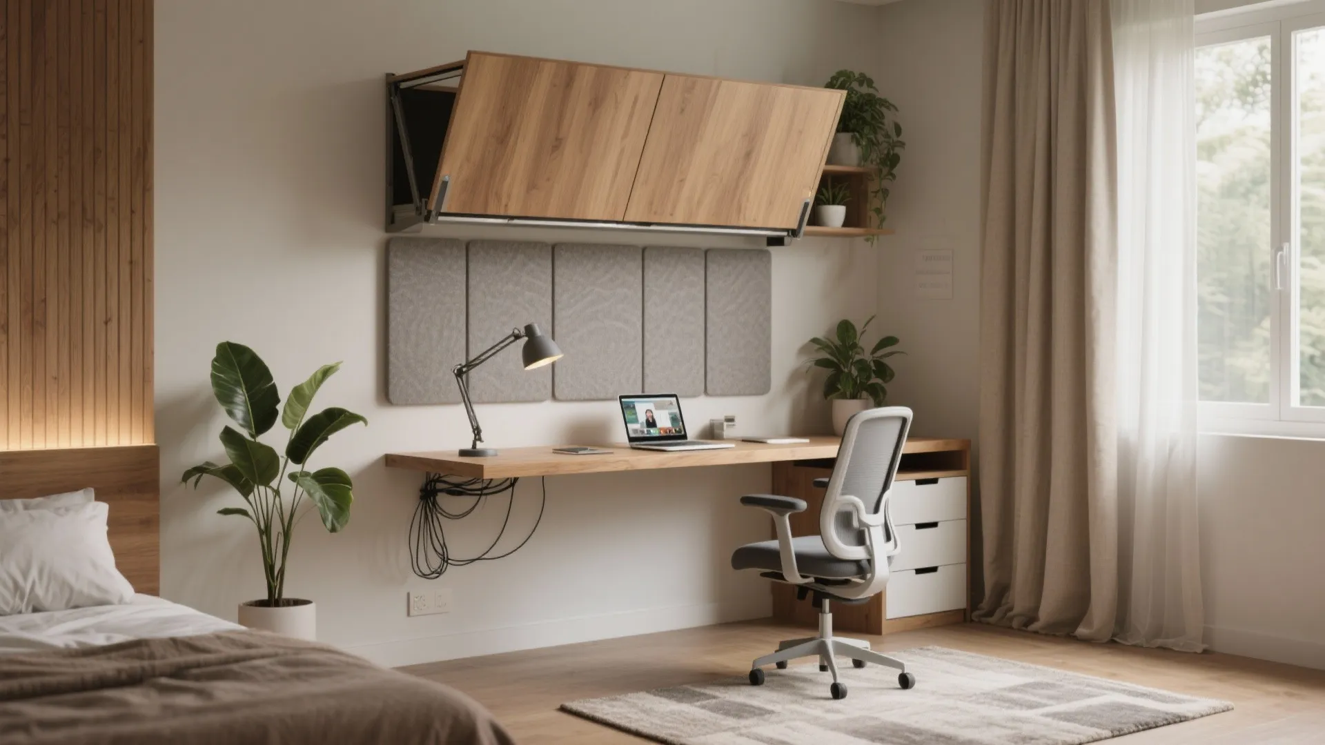Bedrooms that flex for work-from-home