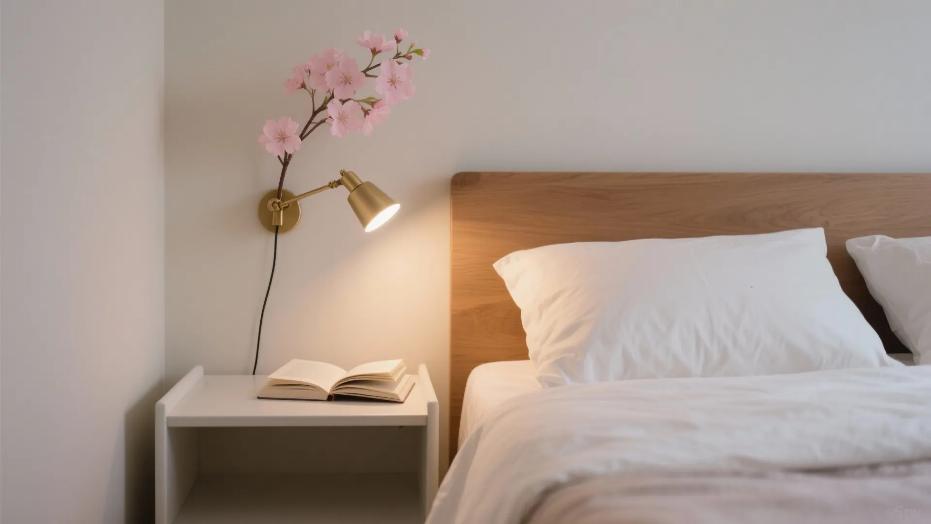 2. Bedside alternative to a table lamp