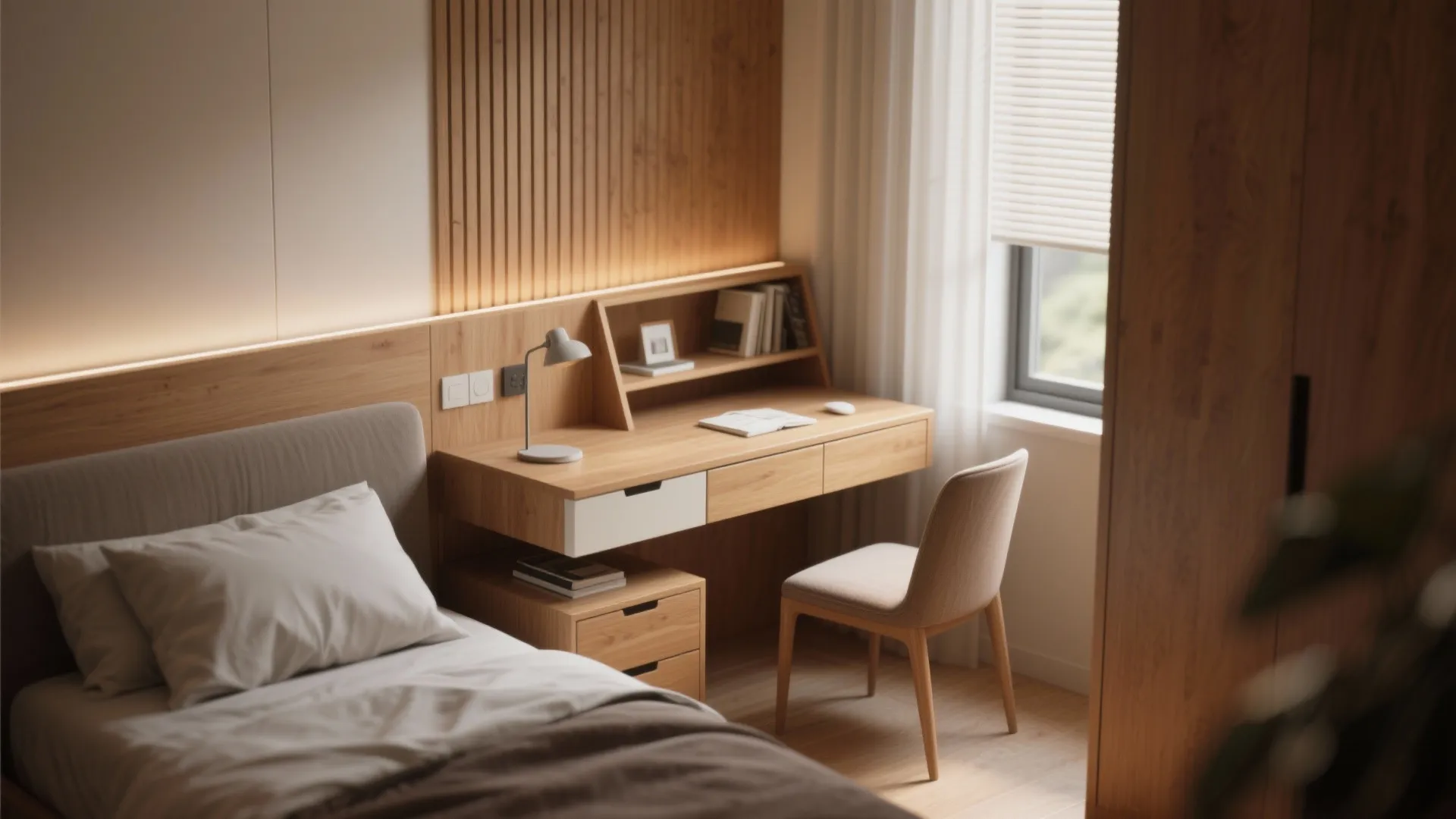 Bedside Convertible Desk