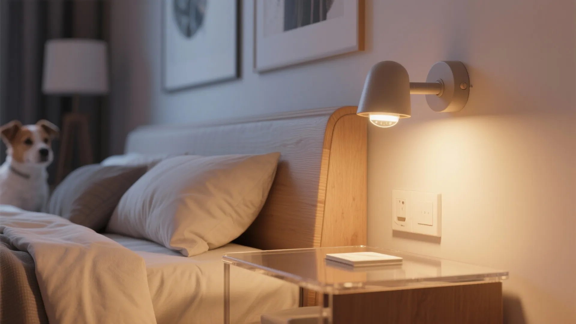 3. Bedside Mounted Motion Light