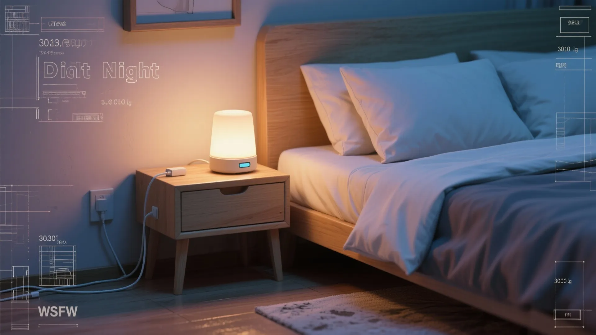 Tips 8: ベッドサイドの“静音ナイトライト”で夜の安心感（東京）
