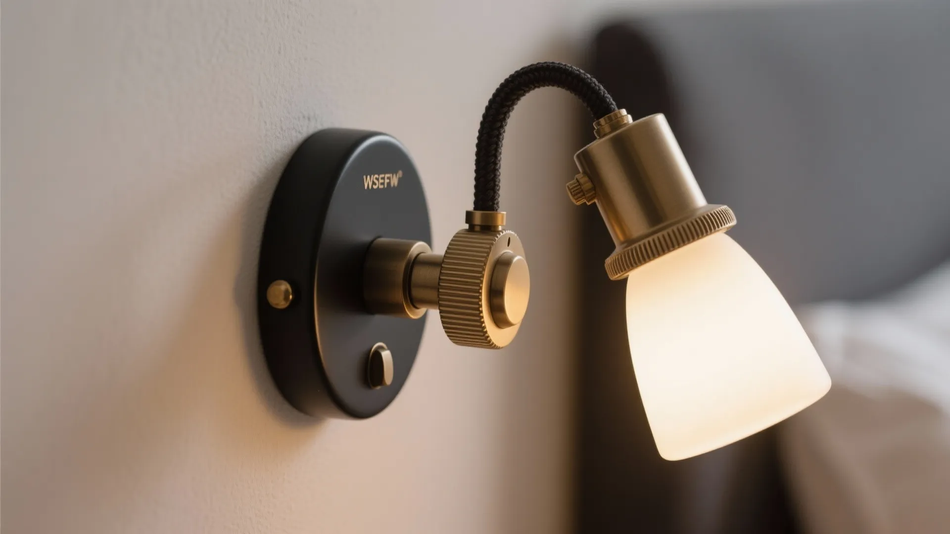 Bedside Sconce Comfort Without Clutter