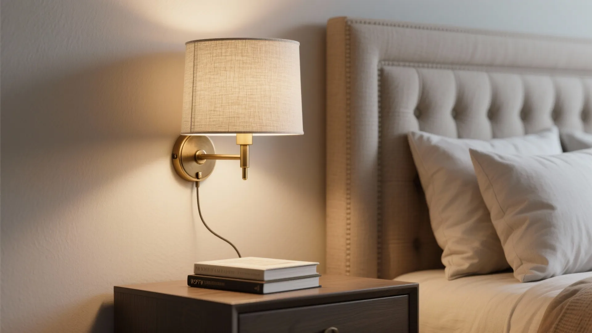 Bedside Sconces Over Table Lamps
