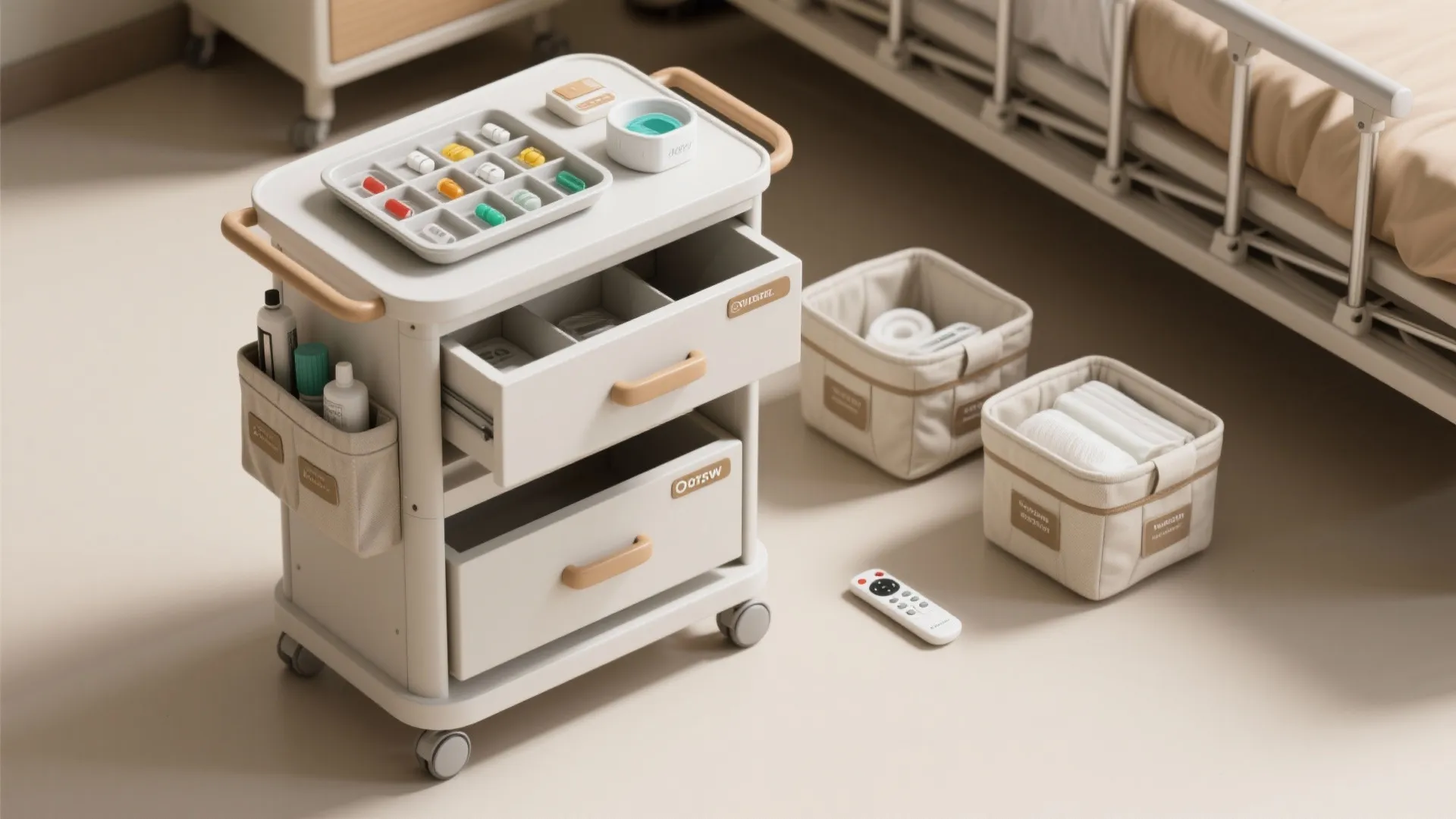 5. Multipurpose storage and bedside essentials