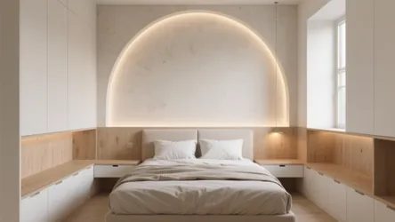 5 Smart Ideas for Bed Design with Wall in Small Rooms