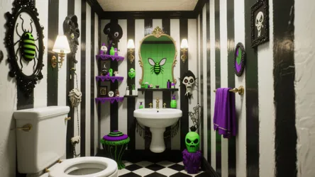 5 Beetlejuice Bathroom Decor Ideas