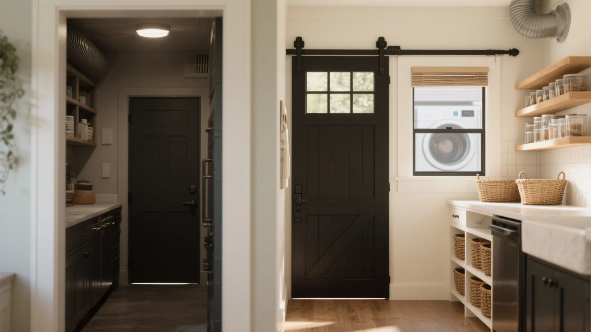 5. Style the space with smart hardware, color, and airflow