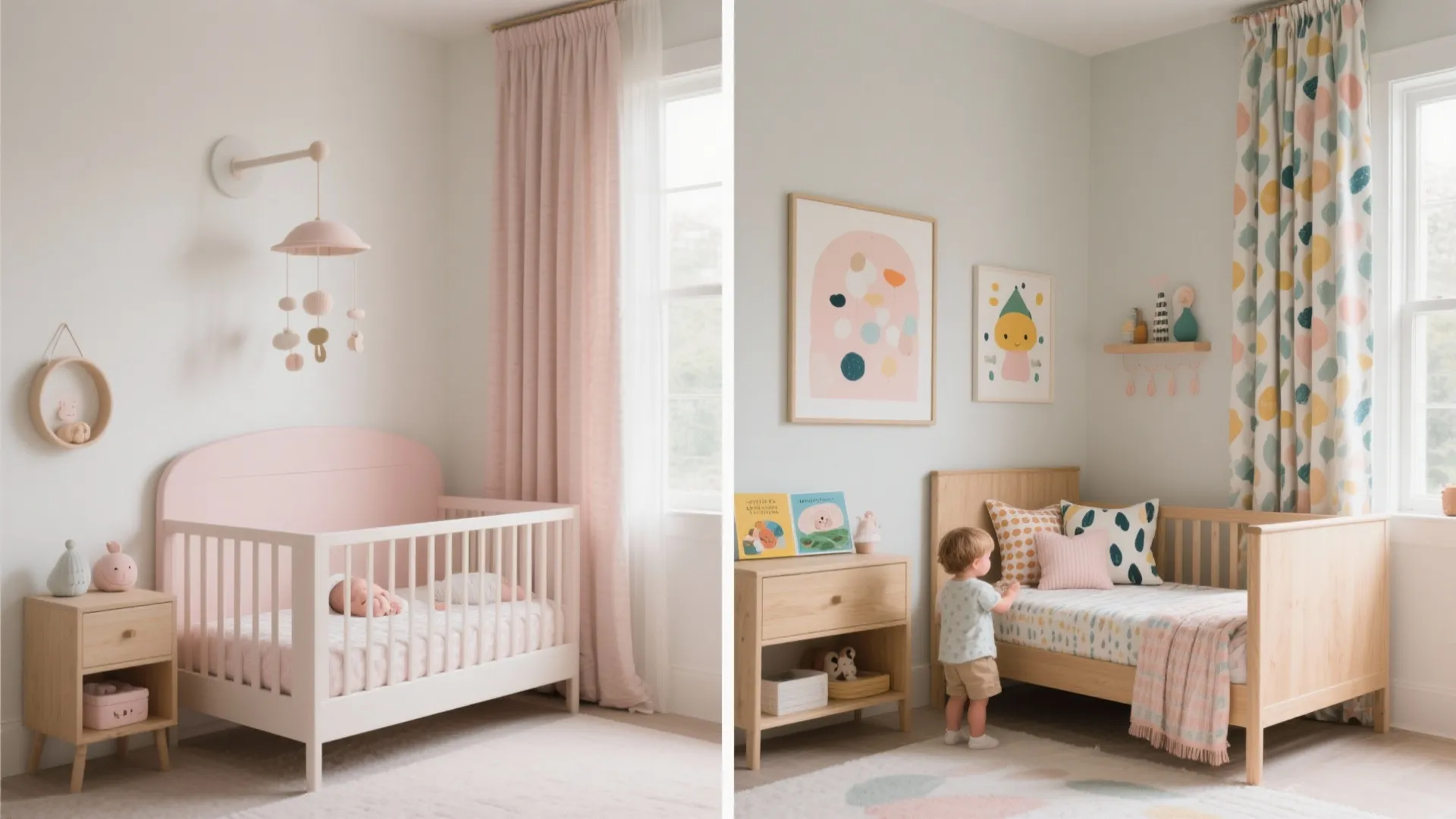 5) Grow‑with‑Me Style: Patterns, Art, and Curtains