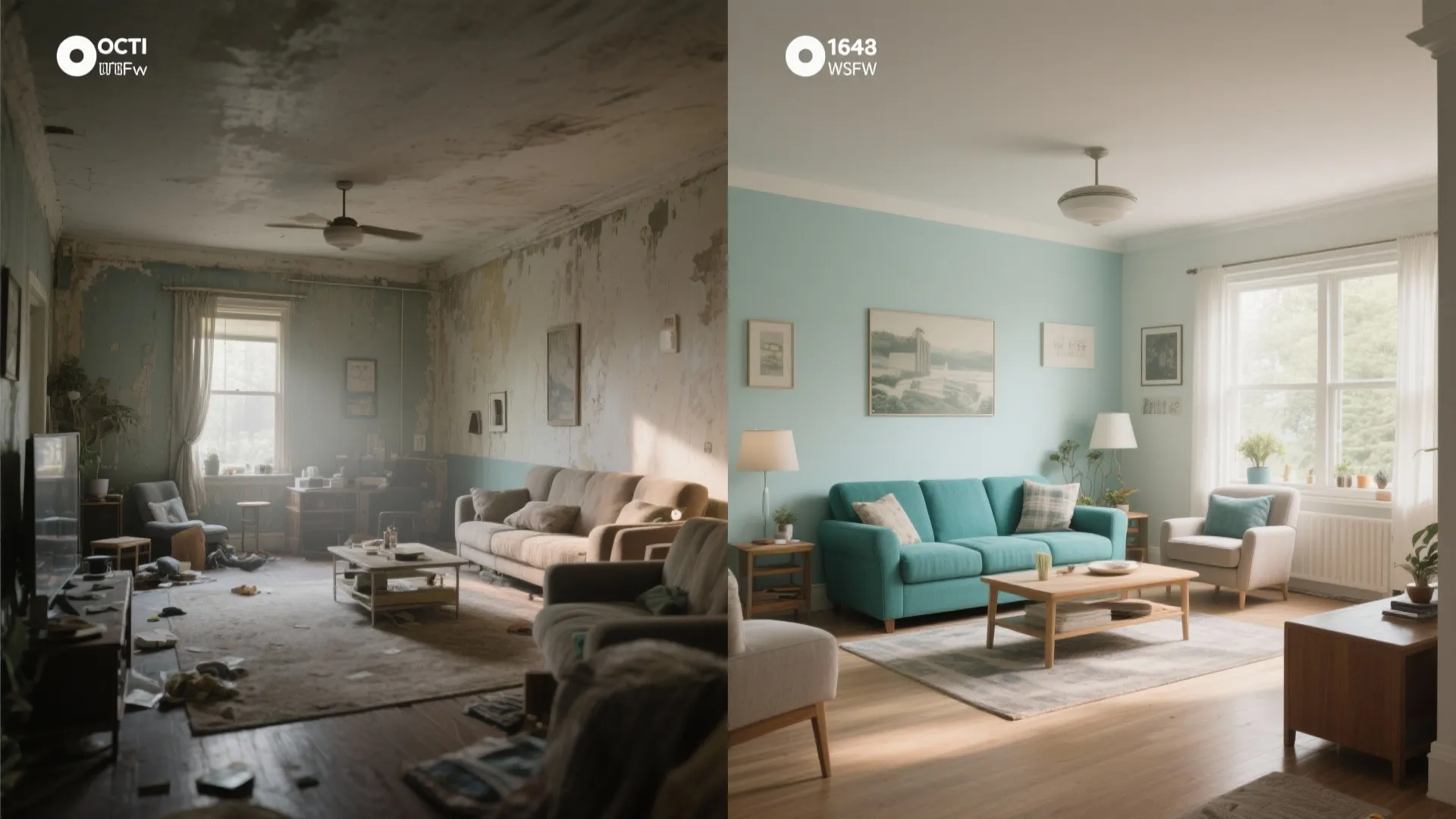 5. Combine painting with small layout tweaks