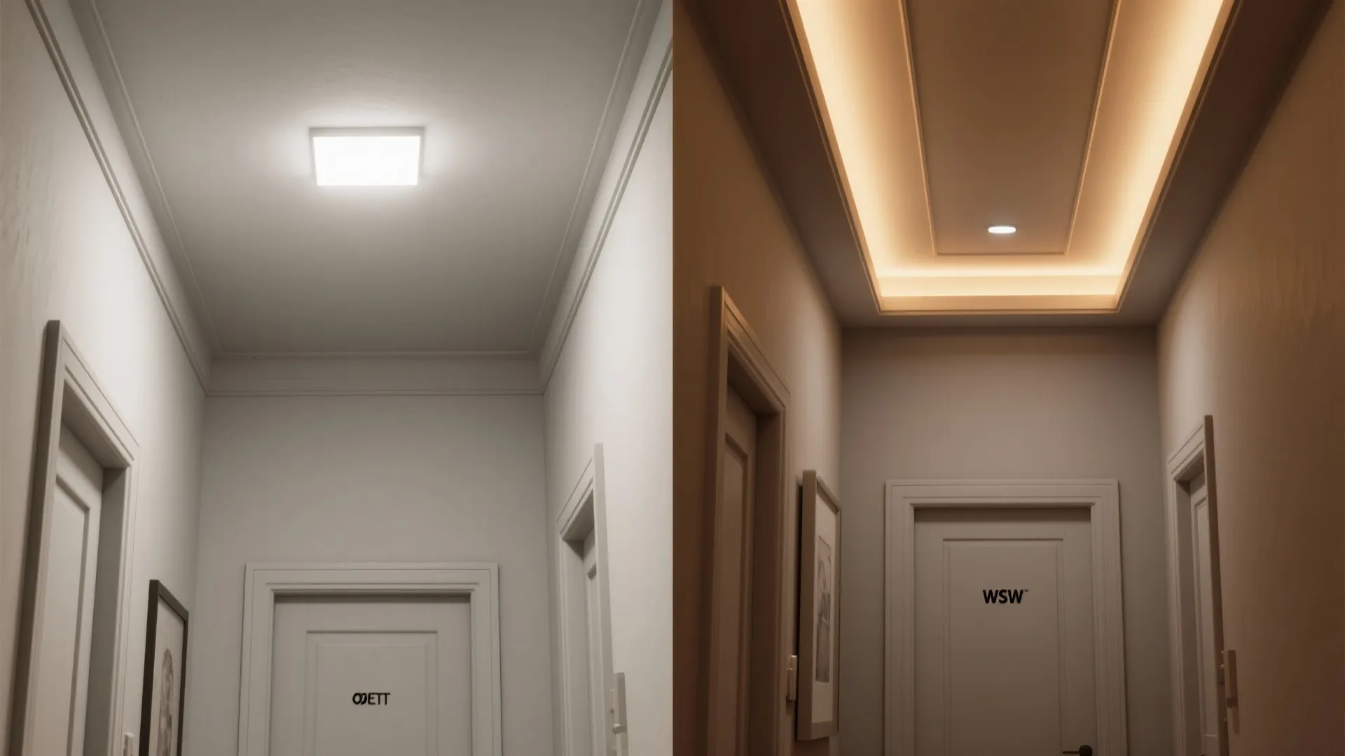 Minimalist POP Border with Soft Cove Lighting