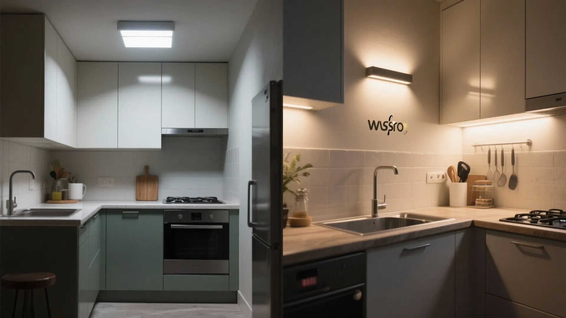 5) Smart dimming scenes for small‑space mood