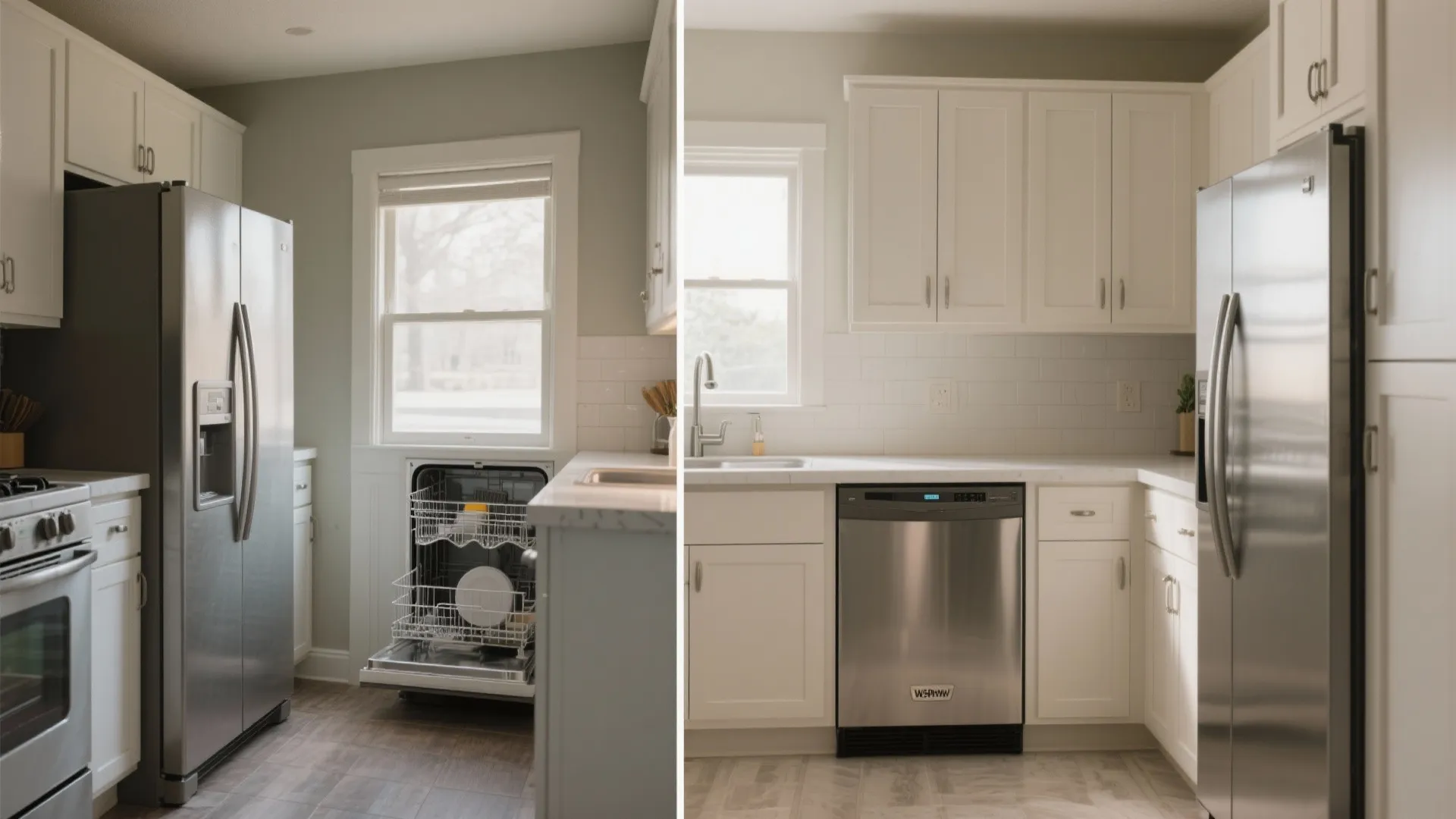 Compact Layouts with Integrated Appliances