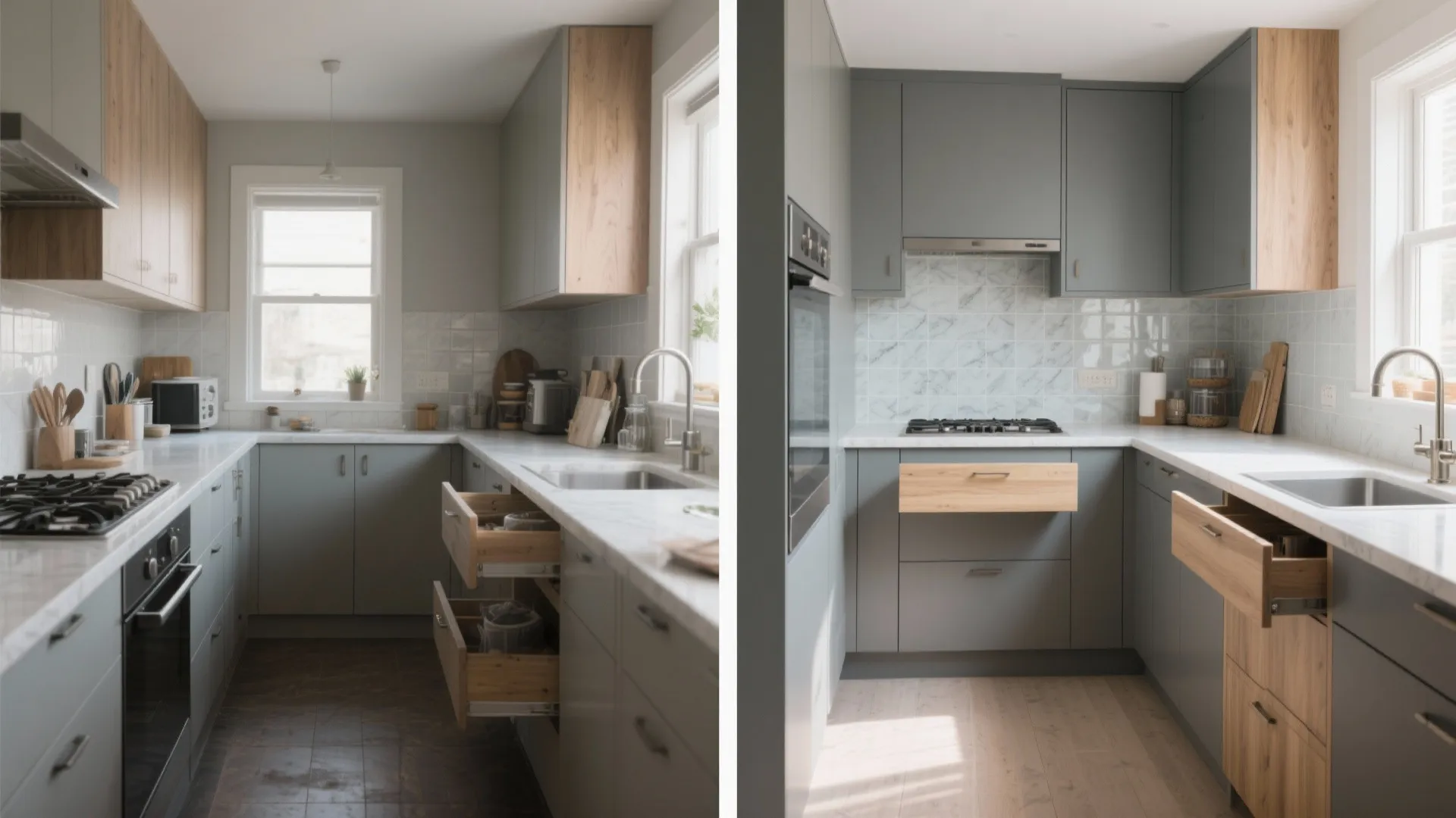 L-Shaped Layouts for More Counter Space